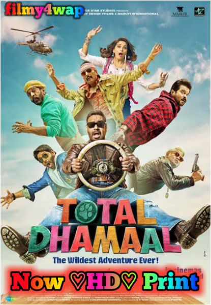 Total Dhamaal Full Movie ♡HDrip♡ Print 480p 720p mkv